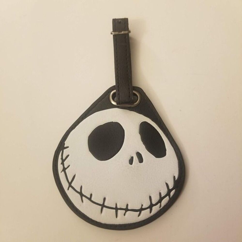 Disney NBC Luggage Tag Jack Skellington Nightmare Before Christmas HMH